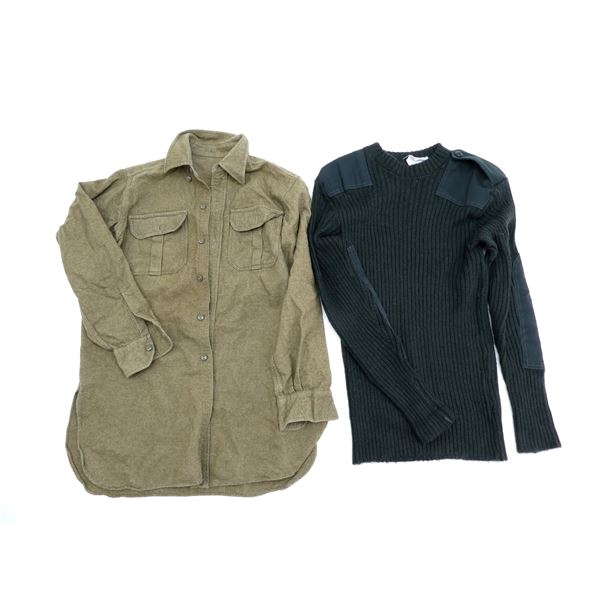 CANADIAN MILITARY CLOTHING LOT