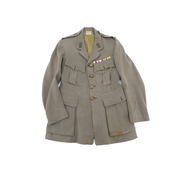 WWI BRITISH MILITARY NAMED OFFICERS ROYAL ENGINEERS TUNIC