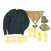 Image 2 : ASSORTED MILITARY SWEATER, INSOLES, KERCHIEF, ETC. LOT