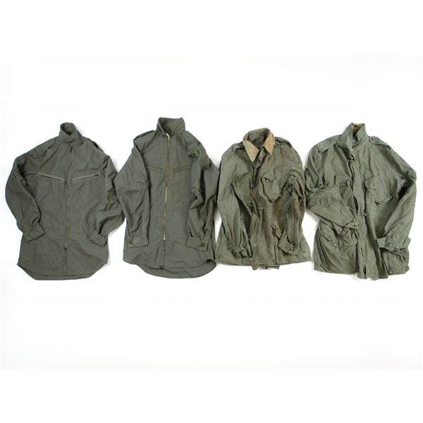 ASSORTED CANADIAN MILITARY COATS / SHIRTS LOT