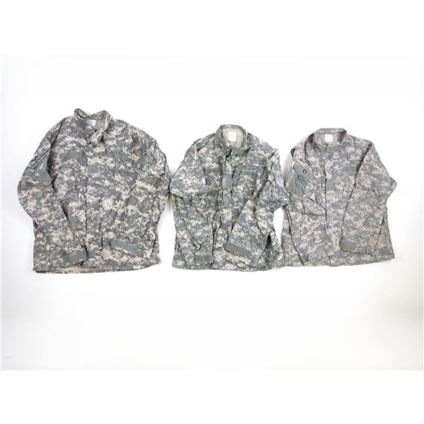 U.S. MILITARY UNIVERSAL CAMO COATS LOT