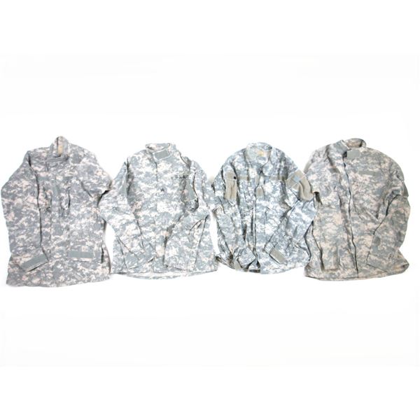 U.S. MILITARY UNIVERSAL CAMO COATS LOT