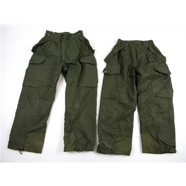CANADIAN MILITARY COMBAT PANTS LOT