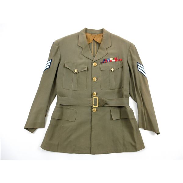 POST-WWII RCAF KHAKI SERGEANT TUNIC