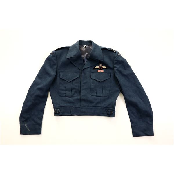 1960'S RCAF NAMED SQUADRON LEADER BATTLE DRESS BLOUSE