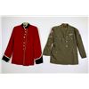 Image 1 : 1960'S RCAF NAMED CEREMONIAL RED TUNIC AND RCOC KHAKI TUNIC LOT