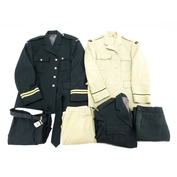ASSORTED CANADIAN MILITARY SERVICE DRESS UNIFORM LOT