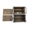 Image 3 : ASSORTED MILITARY WOODEN AMMO CRATE LOT