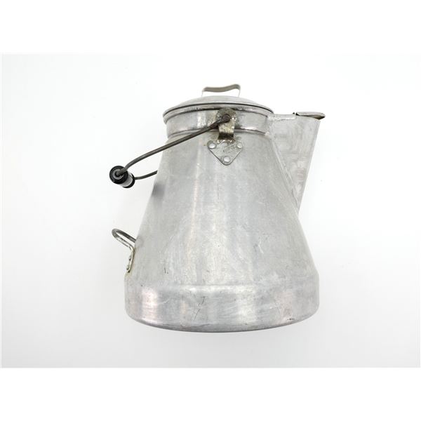 MILITARY STYLE ALUMINUM 11 QUART KETTLE