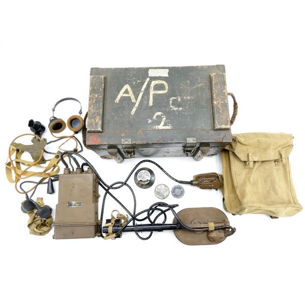 WWII CANADIAN / BRITISH NO.4A MINE DETECTOR LOT