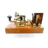 Image 3 : WWI BRITISH MILITARY MORSE CODE TELEGRAPH WITH CASE