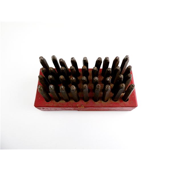 UNKNOWN MILITARY METAL ALPHABET / NUMBER STAMPS LOT