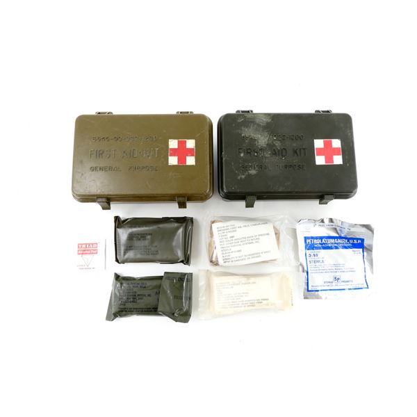 U.S. MILITARY FIRST AID KITS LOT