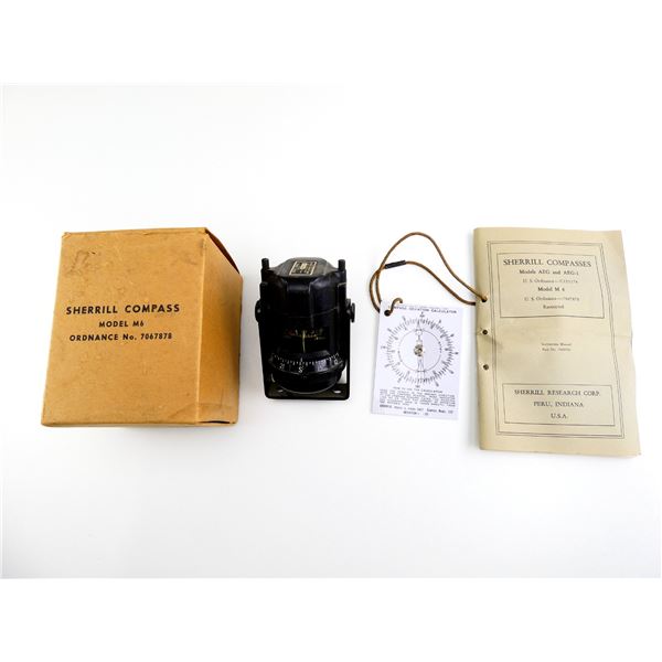 U.S. MILITARY SHERRILL M6 COMPASS
