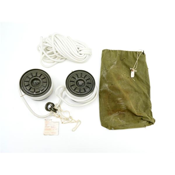 CANADIAN MILITARY WHEEL WINCH KIT WITH CARRY BAG
