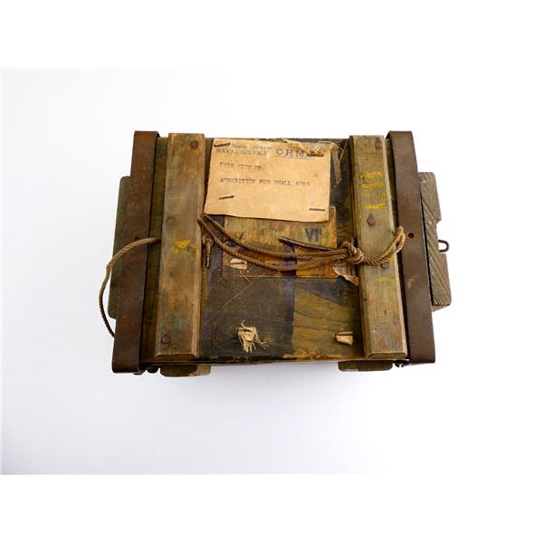 WWII CANADIAN MILITARY AMMO CRATE