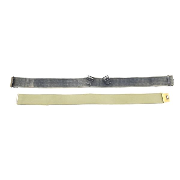 ASSORTED MILITARY BELTS LOT