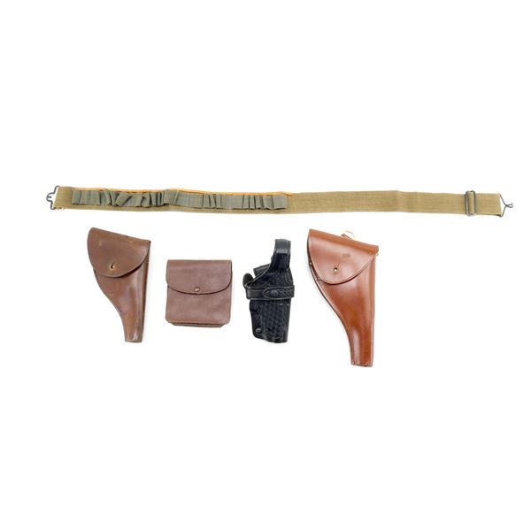 ASSORTED MILITARY STYLE SLINGS AND BELTS LOT