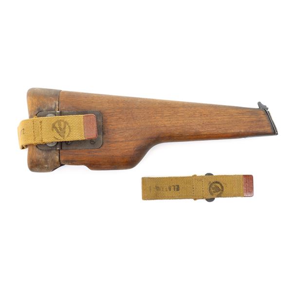 WWII CANADIAN INGLIS SHOULDER STOCK, ETC. LOT