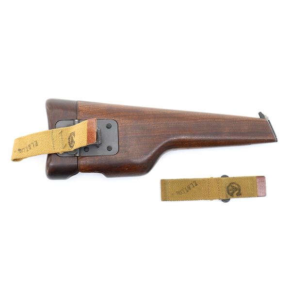 WWII CANADIAN INGLIS SHOULDER STOCK, ETC. LOT