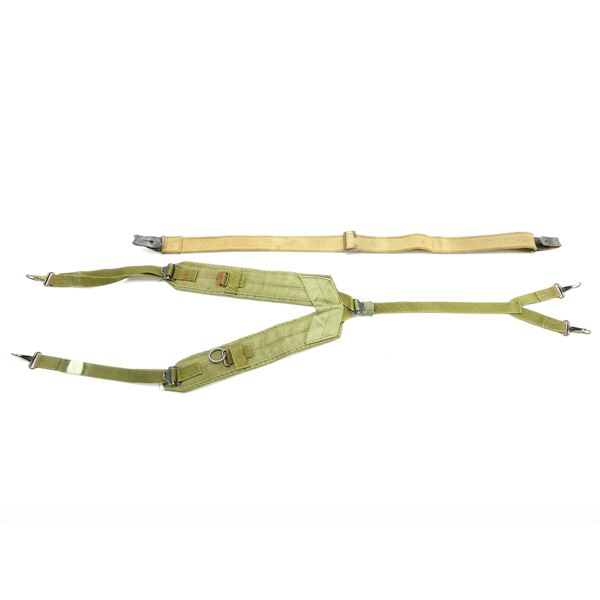 ASSORTED MILITARY SLING AND STRAPS LOT