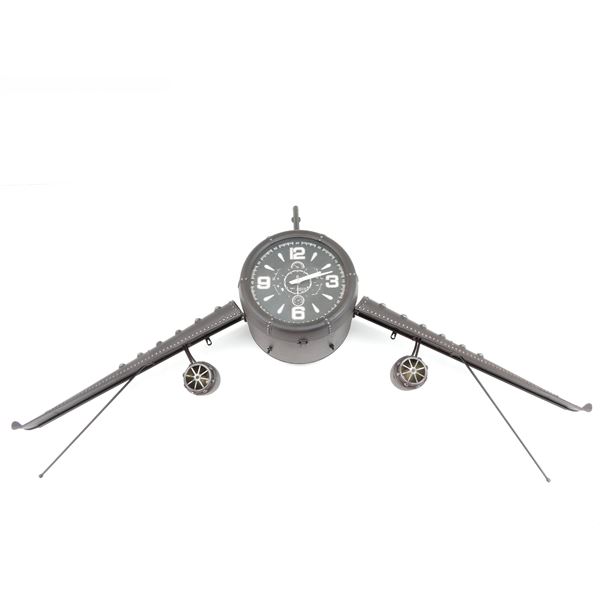 MILITARY STYLE AIRPLANE CLOCK
