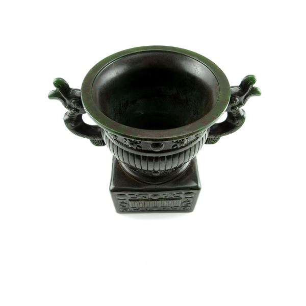 CHINESE MOTTLED GREEN COMBAT TROPHY