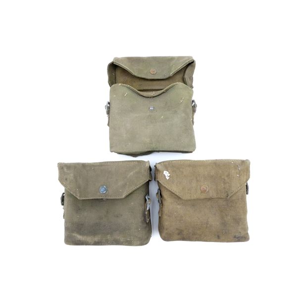 WWII BRITISH MILITARY P37 BINOCULARS CASE LOT
