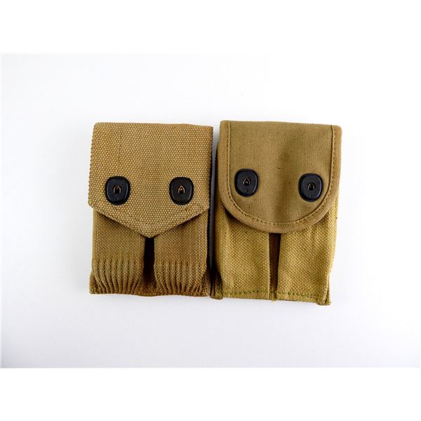 WWI U.S. MILITARY 1911 PISTOL AMMO POUCH LOT