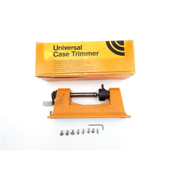 LYMAN UNIVERSAL CASE TRIMMER WITH PILOTS LOT
