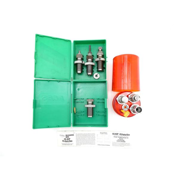 ASSORTED RELOADING DIES LOT