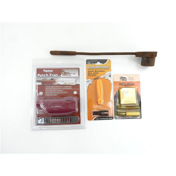 ASSORTED RELOADING / CLEANING ACCESSORIES LOT