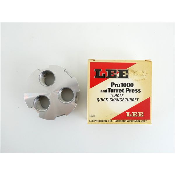 LEE PRO 1000 / TURRET PRESS 3-HOLE TURRET