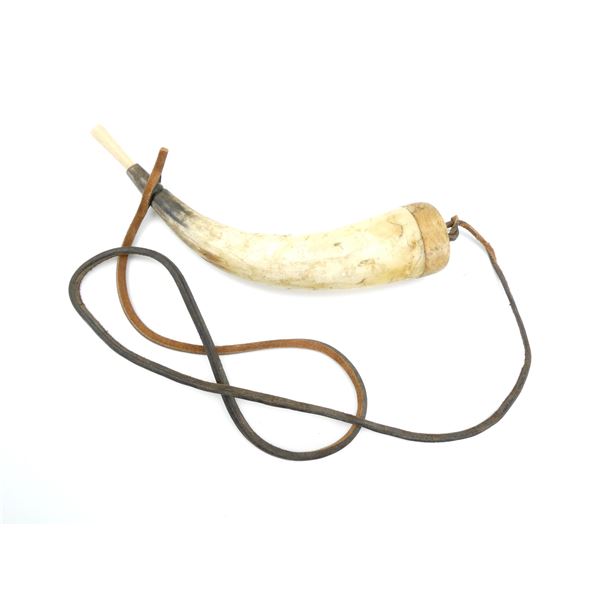 BLACK POWDER HORN
