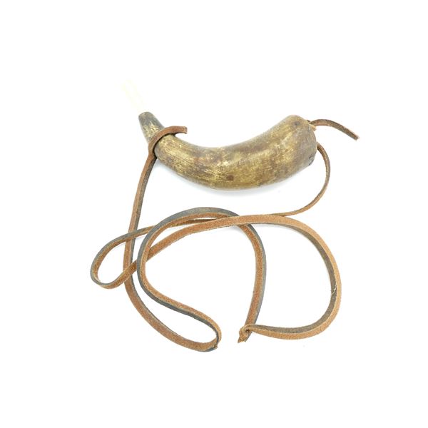 BLACK POWDER HORN