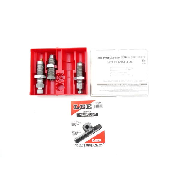 ASSORTED LEE .223 RELOADING DIES, ETC. LOT