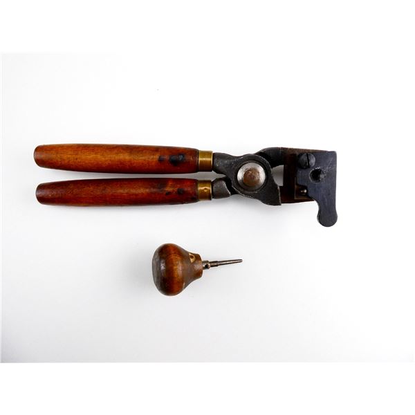 LYMAN .35 CAL. BULLET MOLD AND HANDLES LOT