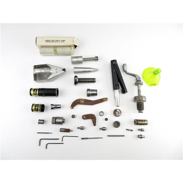 ASSORTED 12 GAUGE / ETC. RELOADING ACCESSORIES LOT