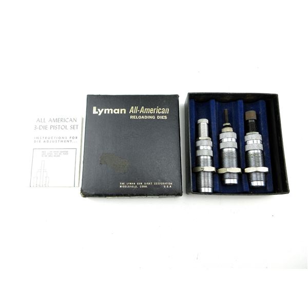 LYMAN .45 COLT RELOADING DIES