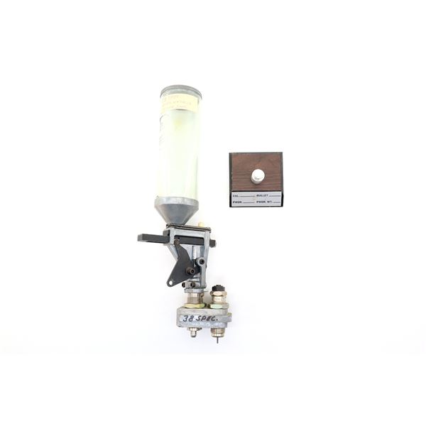 DILLON 650 .38 SPL / .357 MAG POWDER MEASURE / RELOADING DIES /  TOOL HEAD / BASE LOT