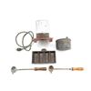 Image 1 : FISHER LEAD MELTING POT AND LEAD ACCESSORIES LOT