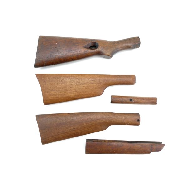ASSORTED RIFLE BUTT STOCKS AND FORENDS LOT