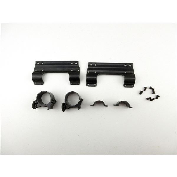 ASSORTED SCOPE RINGS ETC. LOT