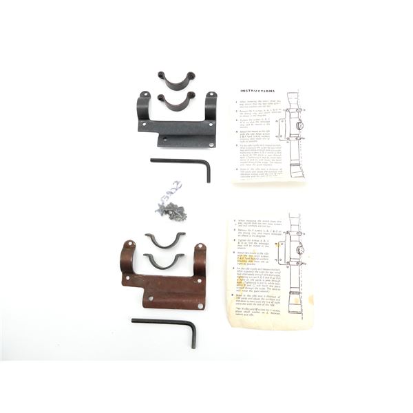 WEAVER .22 SCOPE SIDE MOUNTS LOT