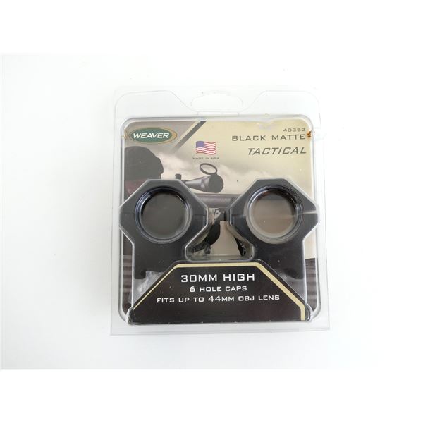 WEAVER 30MM HIGH SCOPE RINGS