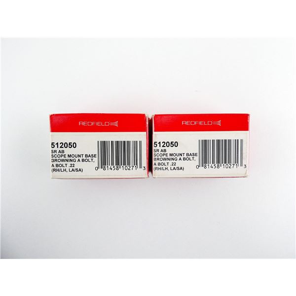 REDFIELD BROWNING A BOLT .22 LR SCOPE BASE LOT