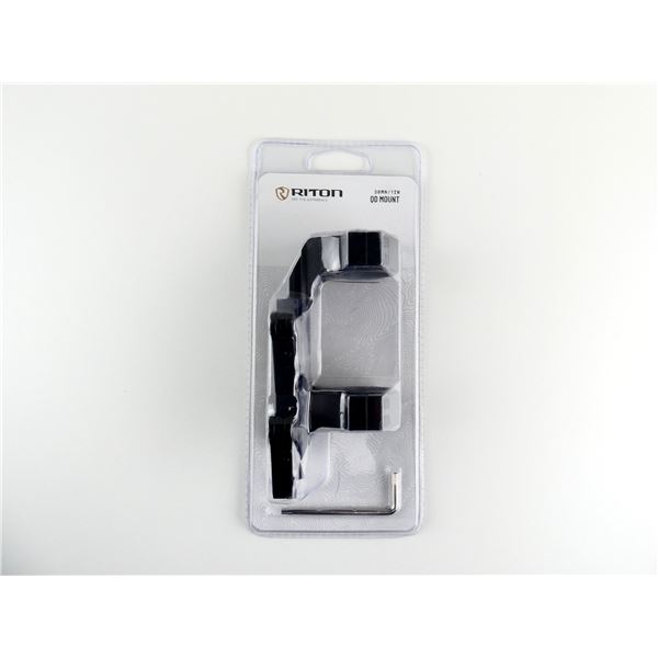 RITON 1" / 30MM QD SCOPE RINGS AND RAIL LOT