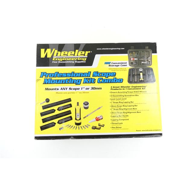 WHEELER ENGINEERING PROFESSIONAL SCOPE MOUNTING KIT COMBO