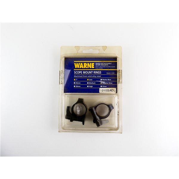 WARNE BRNO 1" QD SCOPE RINGS