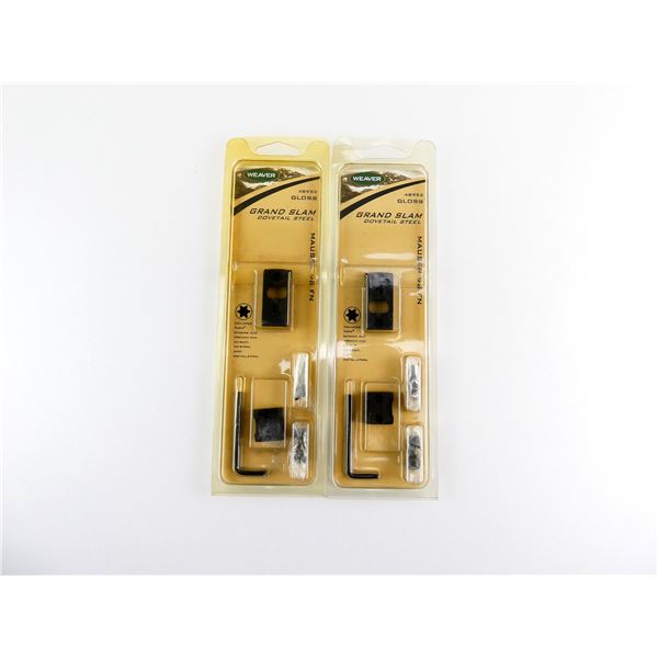 WEAVER MAUSER 98 FN GRAND SLAM DOVETAIL SCOPE MOUNT BASE LOT